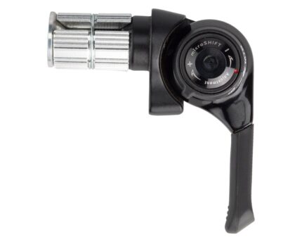 Microshift Mountain Bar End Shifter Set (Black)