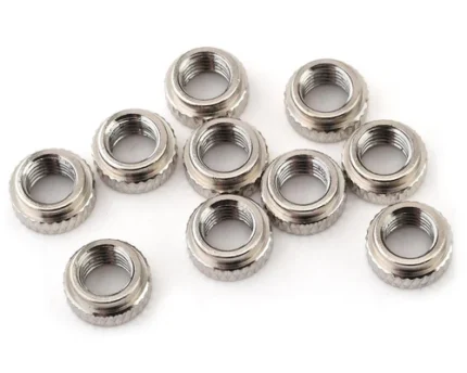 Panaracer Schrader Rim to Presta Valve Nuts (10 Pack) [NT-SPACER10]