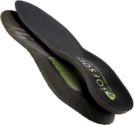 Sof Sole Unisex-Adult Plantar Fascia Support Full-Length Gel Shoe Insert